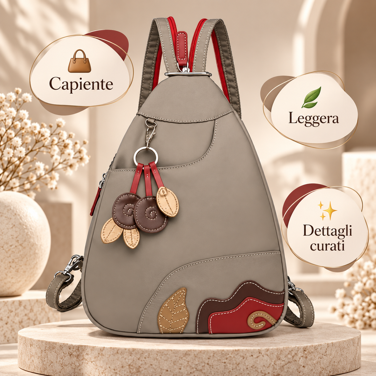 Borsa Zaino Elegance – Capiente, Leggero e Versatile